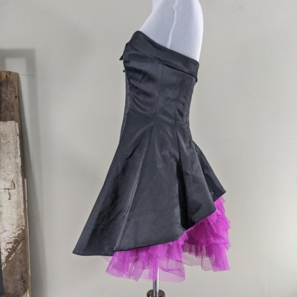 Betsey Johnson Black Strapless Dress - Picture 10 of 11